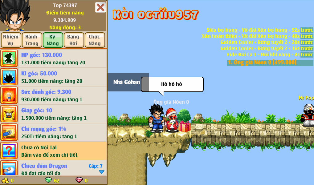 Nick Ngọc Rồng Online VIP giá rẻ, NickDaoQuan.Com, Shop Nick Ngọc Rồng