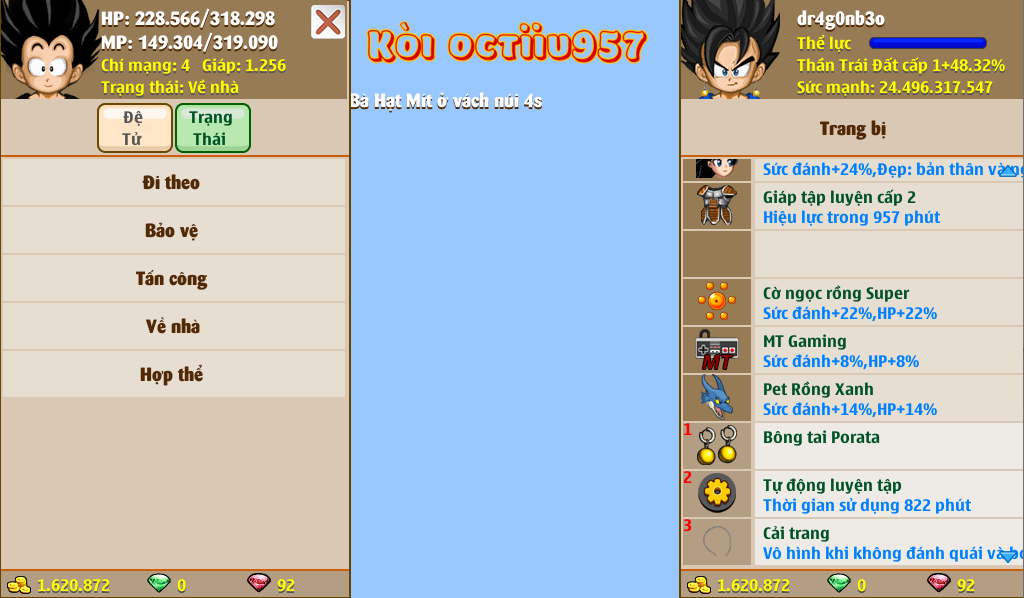 Nick Ngọc Rồng Online VIP giá rẻ, NickDaoQuan.Com, Shop Nick Ngọc Rồng