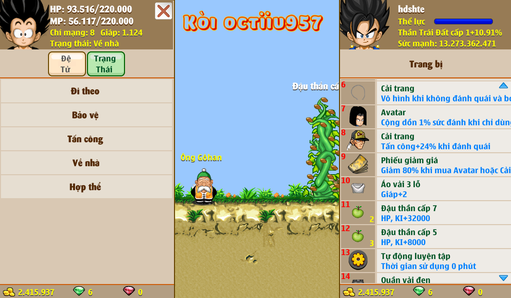 Nick Ngọc Rồng Online VIP giá rẻ, NickDaoQuan.Com, Shop Nick Ngọc Rồng