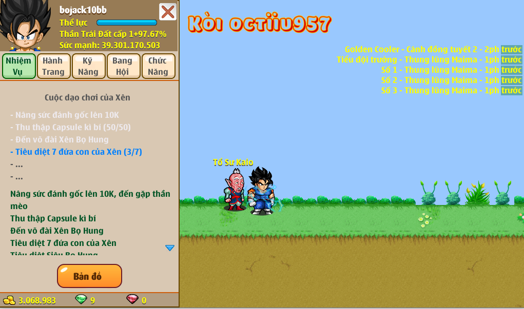 Nick Ngọc Rồng Online VIP giá rẻ, NickDaoQuan.Com, Shop Nick Ngọc Rồng