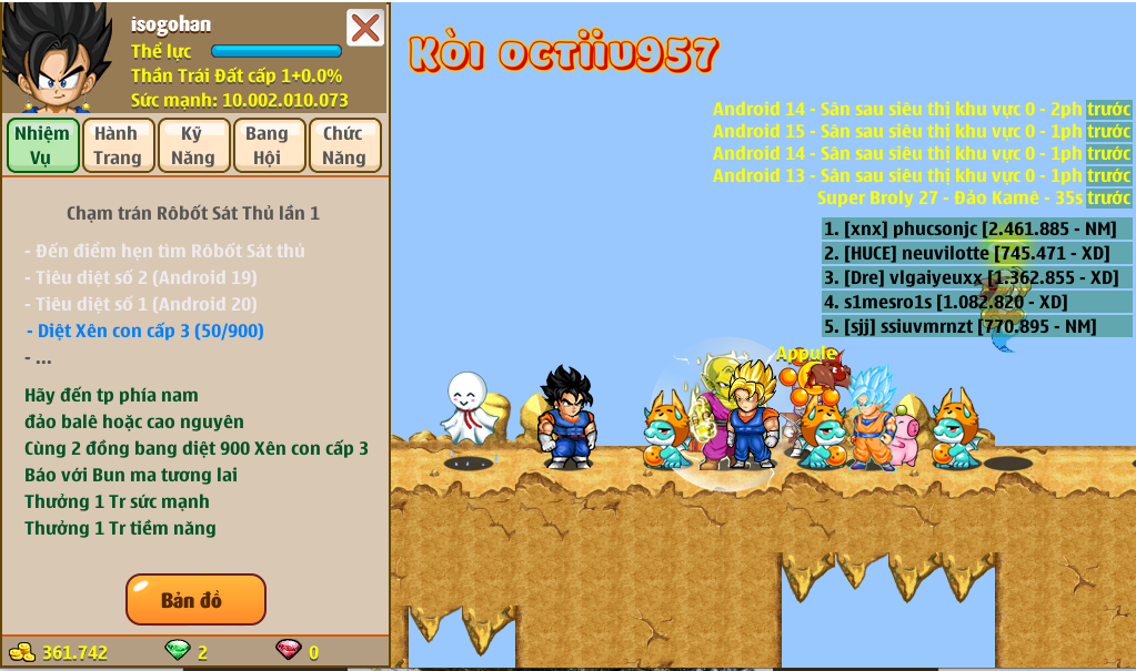 Nick Ngọc Rồng Online VIP giá rẻ, NickDaoQuan.Com, Shop Nick Ngọc Rồng