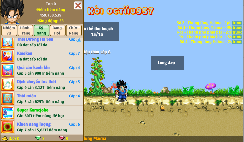 Nick Ngọc Rồng Online VIP giá rẻ, NickDaoQuan.Com, Shop Nick Ngọc Rồng