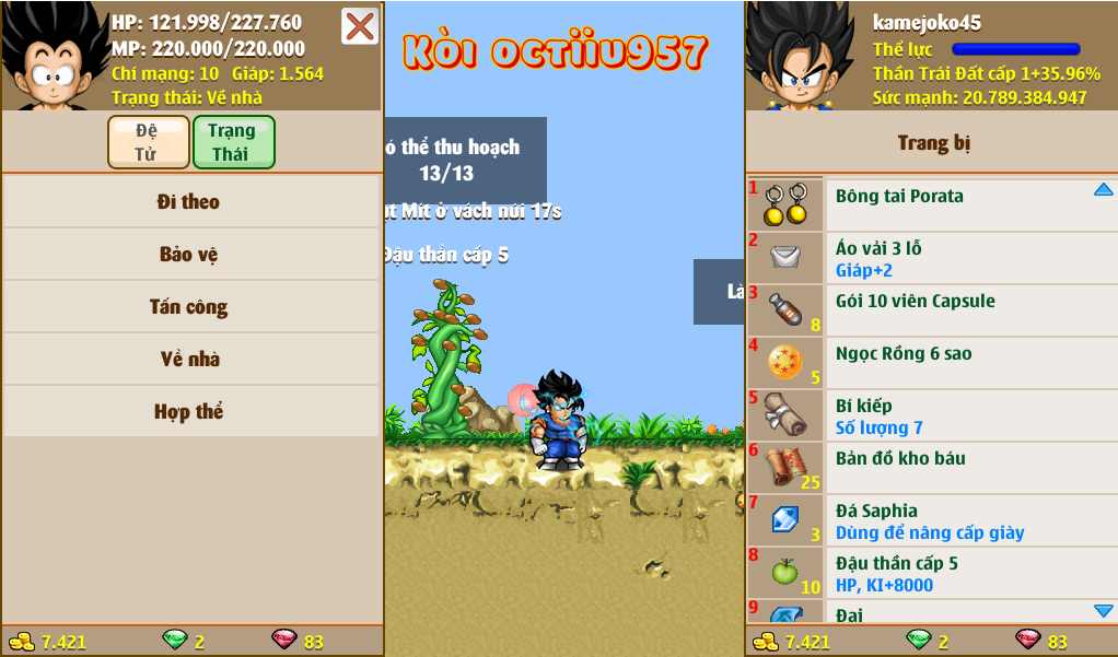 Nick Ngọc Rồng Online VIP giá rẻ, NickDaoquan.Vn, Shop Nick Ngọc Rồng