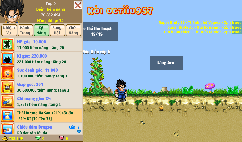 Nick Ngọc Rồng Online VIP giá rẻ, NickDaoQuan.Com, Shop Nick Ngọc Rồng