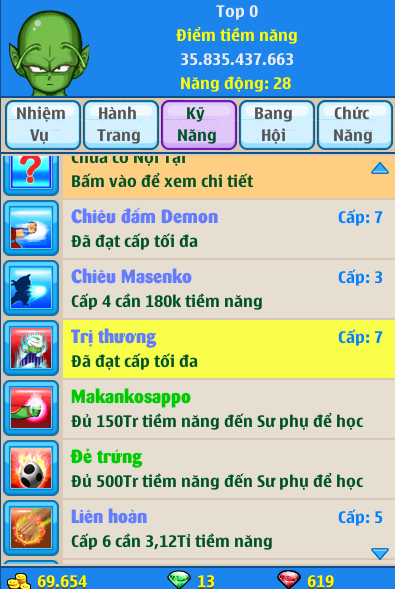 Nick Ngọc Rồng Online VIP giá rẻ, NickDaoQuan.Com, Shop Nick Ngọc Rồng