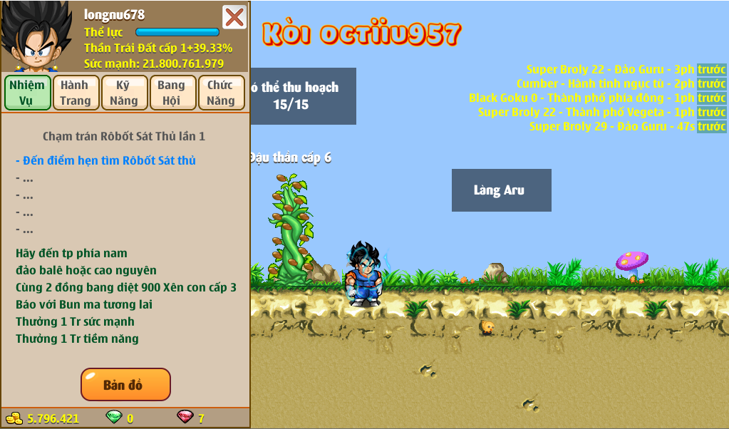 Nick Ngọc Rồng Online VIP giá rẻ, NickDaoQuan.Com, Shop Nick Ngọc Rồng