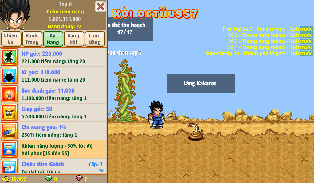 Nick Ngọc Rồng Online VIP giá rẻ, NickDaoquan.Vn, Shop Nick Ngọc Rồng