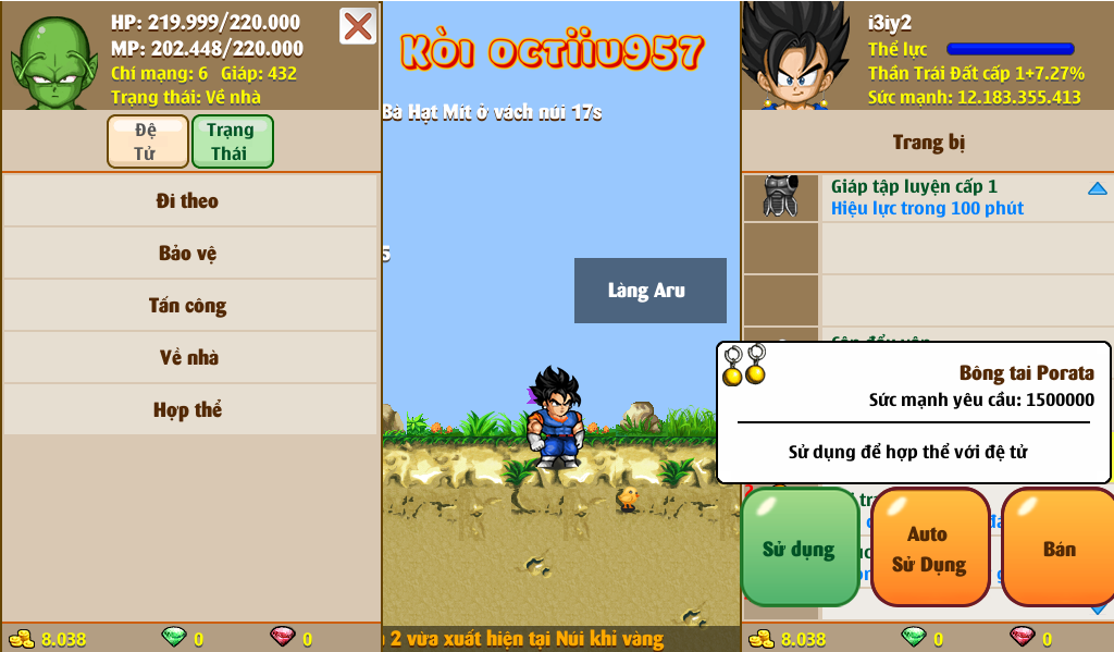 Nick Ngọc Rồng Online VIP giá rẻ, NickDaoQuan.Com, Shop Nick Ngọc Rồng