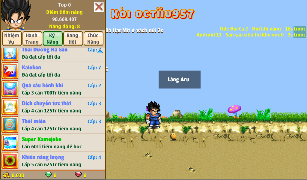 Nick Ngọc Rồng Online VIP giá rẻ, NickDaoQuan.Com, Shop Nick Ngọc Rồng