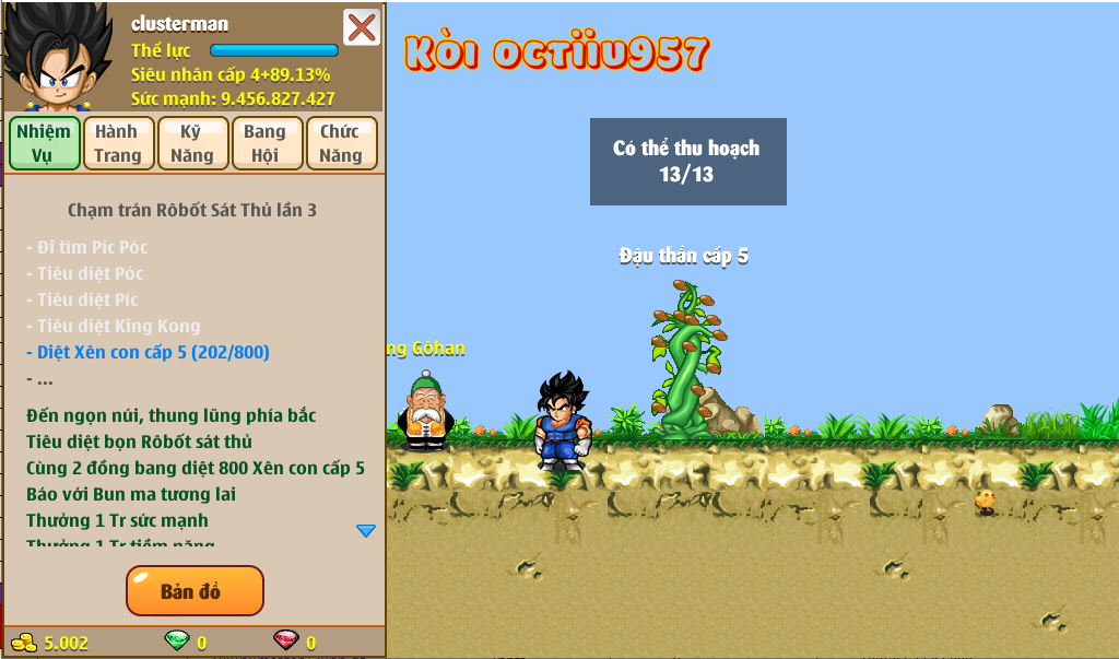 Nick Ngọc Rồng Online VIP giá rẻ, NickDaoQuan.Com, Shop Nick Ngọc Rồng