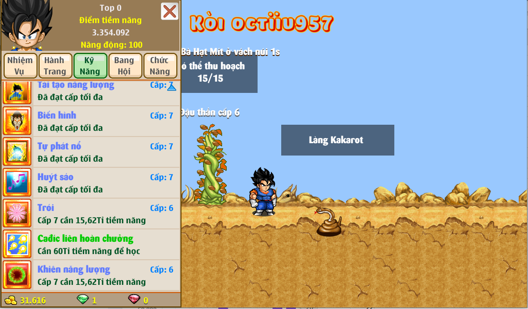 Nick Ngọc Rồng Online VIP giá rẻ, NickDaoquan.Vn, Shop Nick Ngọc Rồng
