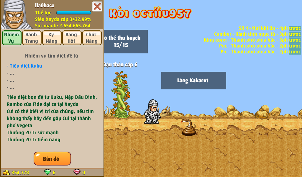 Nick Ngọc Rồng Online VIP giá rẻ, NickDaoquan.Vn, Shop Nick Ngọc Rồng