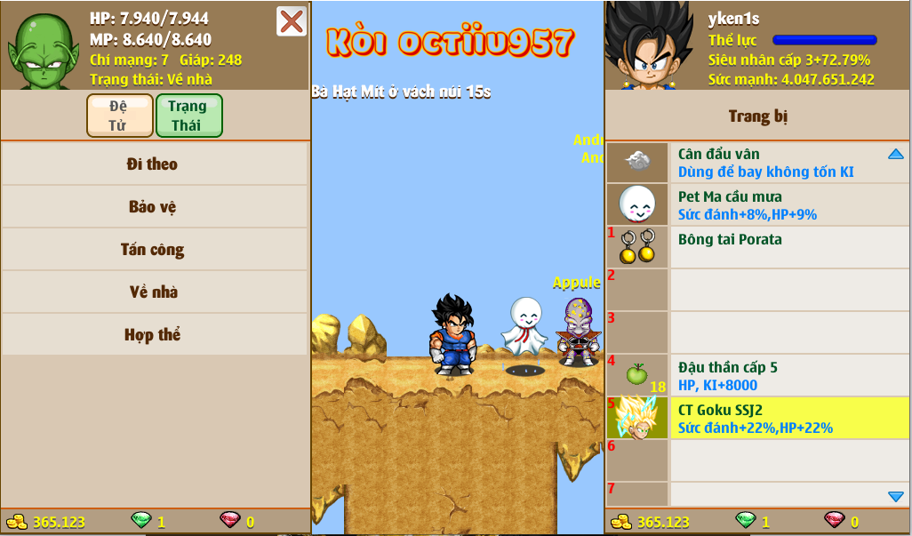 Nick Ngọc Rồng Online VIP giá rẻ, NickDaoQuan.Com, Shop Nick Ngọc Rồng