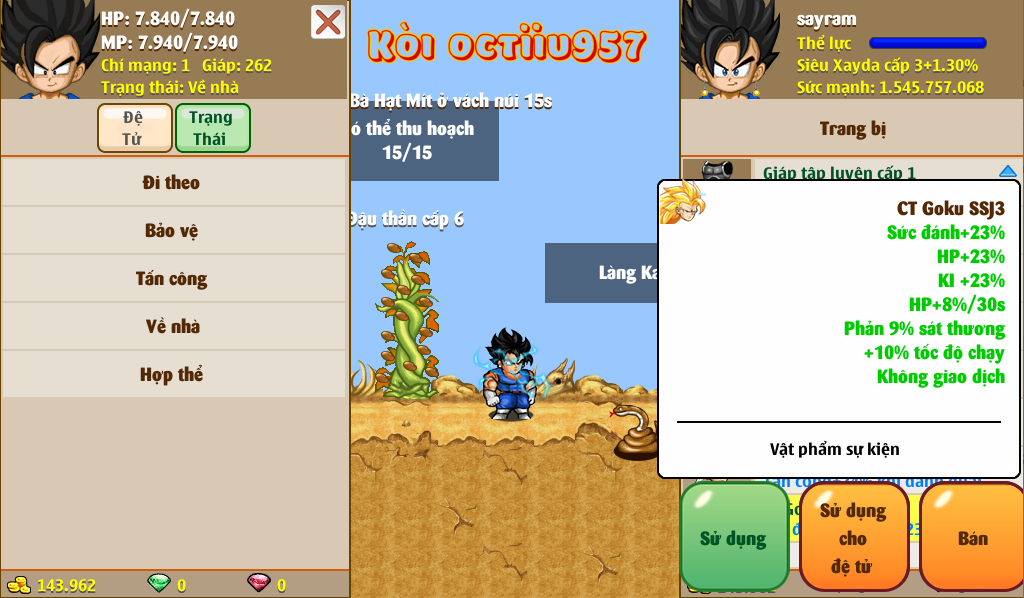 Nick Ngọc Rồng Online VIP giá rẻ, NickDaoQuan.Com, Shop Nick Ngọc Rồng