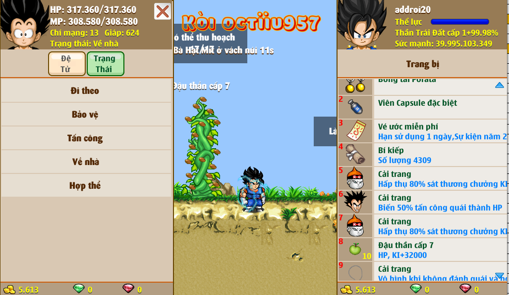 Nick Ngọc Rồng Online VIP giá rẻ, NickDaoQuan.Com, Shop Nick Ngọc Rồng