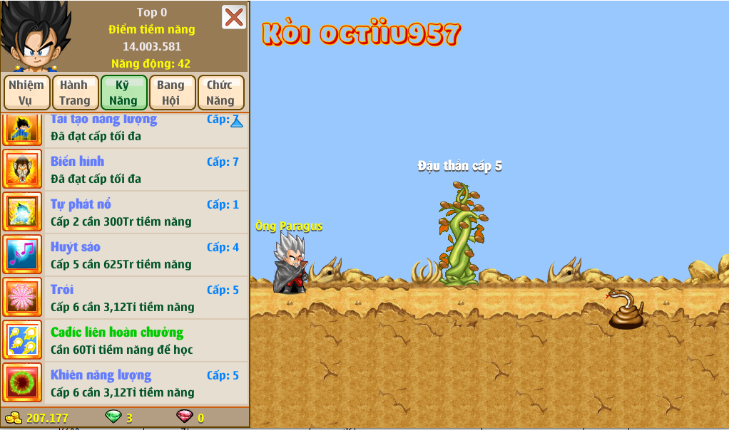 Nick Ngọc Rồng Online VIP giá rẻ, NickDaoquan.Vn, Shop Nick Ngọc Rồng