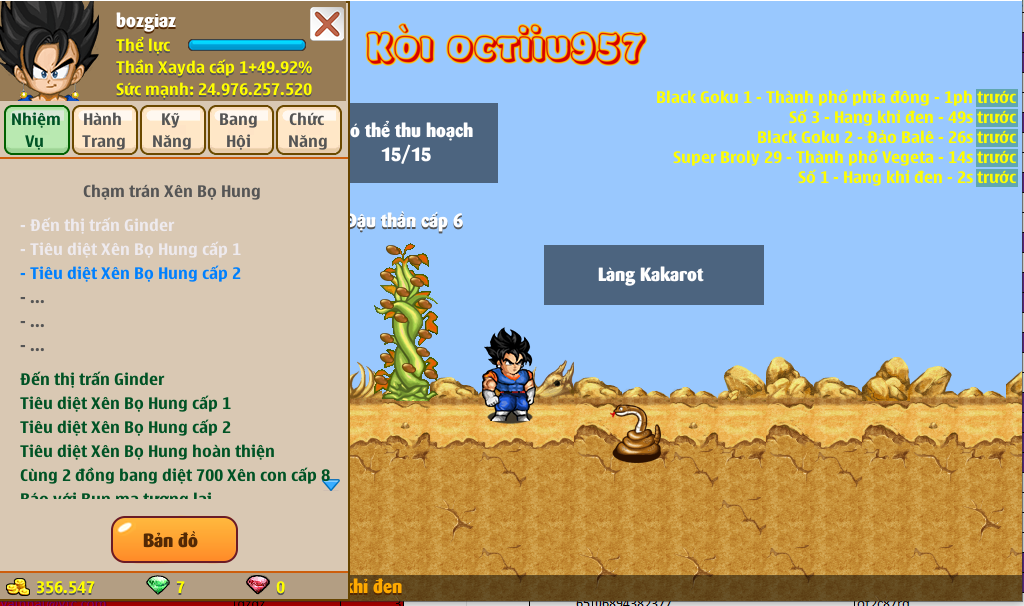 Nick Ngọc Rồng Online VIP giá rẻ, NickDaoQuan.Com, Shop Nick Ngọc Rồng