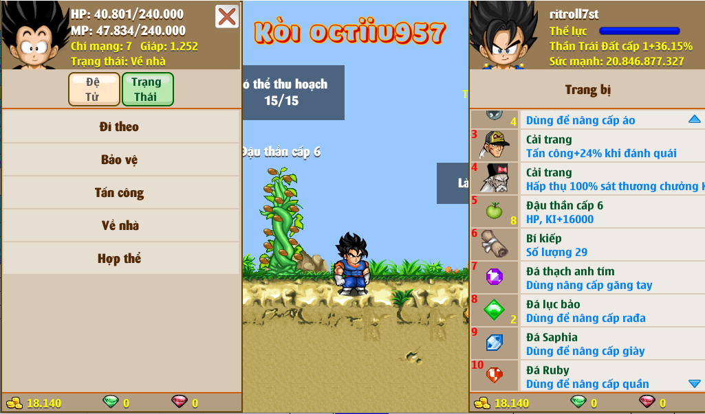 Nick Ngọc Rồng Online VIP giá rẻ, NickDaoQuan.Com, Shop Nick Ngọc Rồng