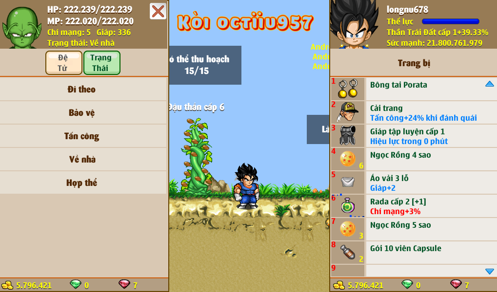 Nick Ngọc Rồng Online VIP giá rẻ, NickDaoQuan.Com, Shop Nick Ngọc Rồng