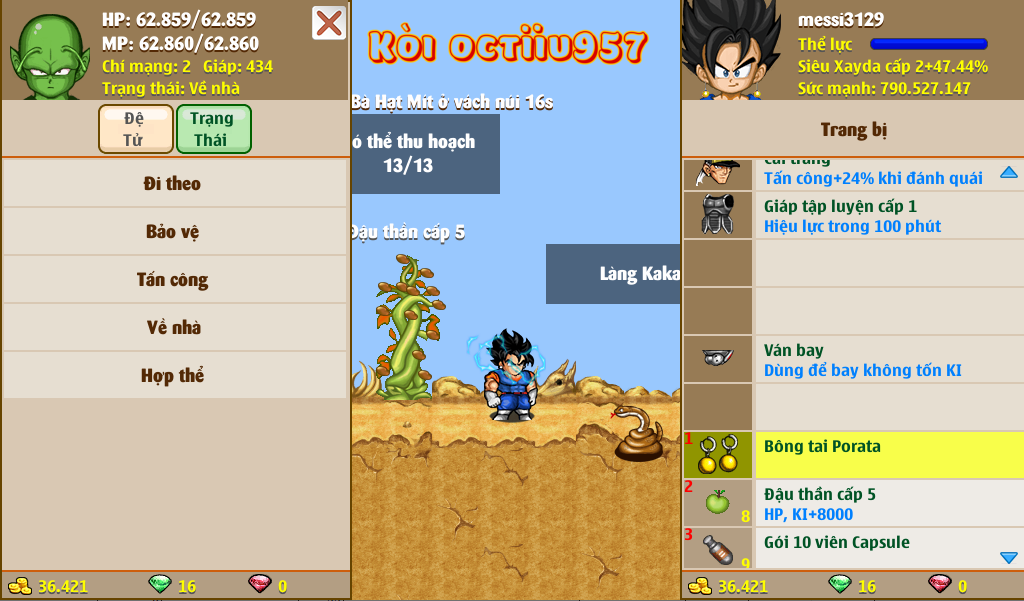 Nick Ngọc Rồng Online VIP giá rẻ, NickDaoquan.Vn, Shop Nick Ngọc Rồng