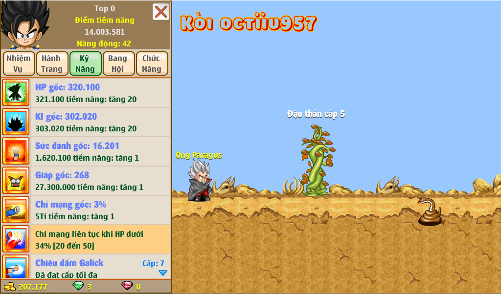 Nick Ngọc Rồng Online VIP giá rẻ, NickDaoquan.Vn, Shop Nick Ngọc Rồng
