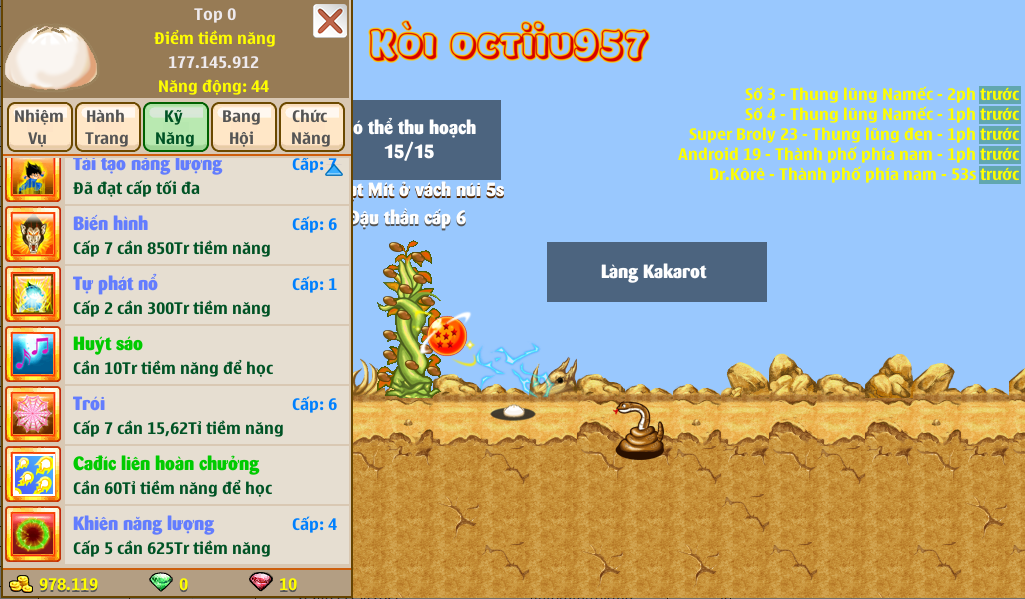 Nick Ngọc Rồng Online VIP giá rẻ, NickDaoQuan.Com, Shop Nick Ngọc Rồng